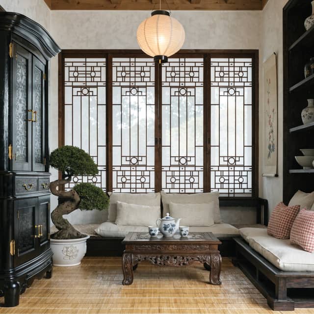 Asian Traditional AI bathroom design style